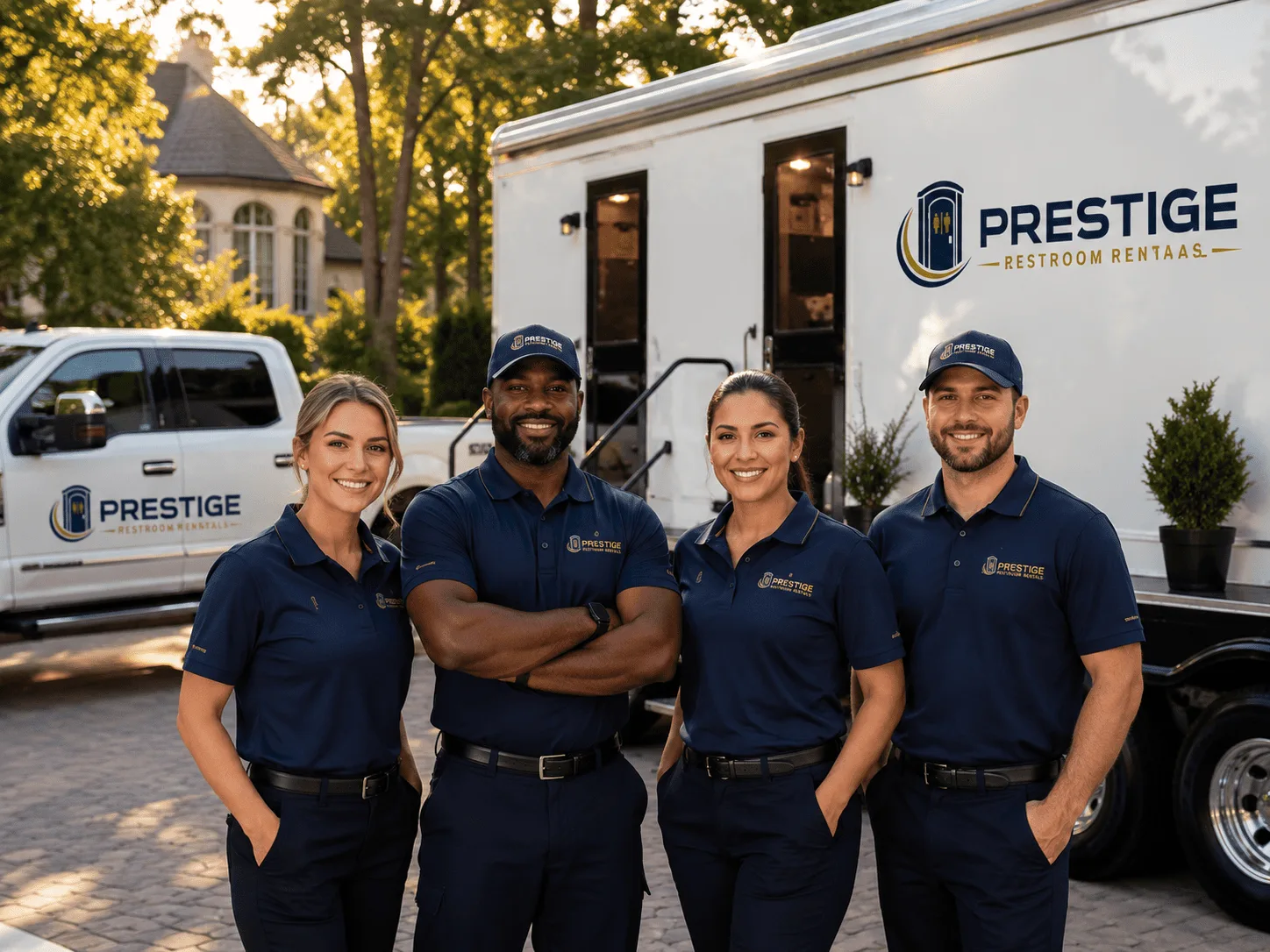 Trusted Luxury Portable Restrooms company in Drums, PA